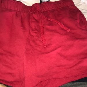 Red Miami heat shorts